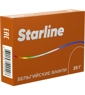 Starline Бельгийские Вафли 25гр