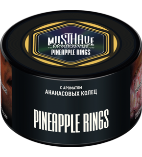 Musthave Pineapple Rings 250гр