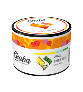 Chaba Mix Lemon-Mint Nicotine Free 40гр