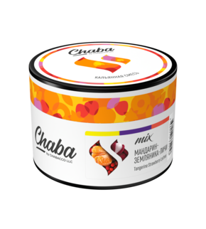 Chaba Mix Tangerine Strawberry Lychee Nicotine Free 40гр
