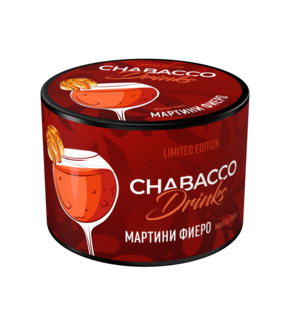 Chabacco LE MEDIUM Martini Fiero 40гр