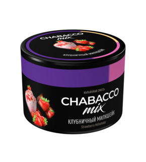 Chabacco Mix MEDIUM Strawberry Milkshake 40гр