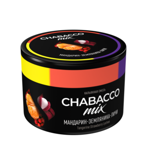 Chabacco Mix MEDIUM Tangerine Strawberry Lychee 40гр